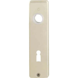 Paire de plaques courtes 202KP/AP Alu.F2 bb pa - 3106011 - Hoppe