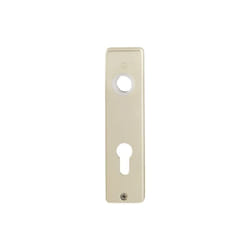 Paire de plaques courtes 202KP/AP Alu.F2 pz pa - 3106038 - Hoppe