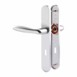 Idéale pour les portes de bureau, les portes de chambre, les portes de garage Poignée de porte clé L, poignée de porte sur pl ...