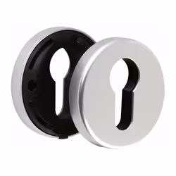Diamètre de la rosace : 53 mm Livré avec vis