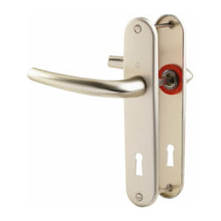 Hoppe - Poignée de porte intérieure - San diego Et Cie - Beige ivoire - Clé l - 165 mm