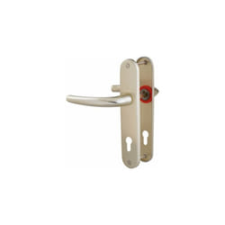 Hoppe - Poignée de porte d'entrée - San diego Et Cie - Beige ivoire - Clé i - 165 mm