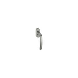 Hoppe - Poignée oscillo-battante Atlanta Secustik Carré variofit 32/42 mm Vis 45/50 mm - Gris clair F035 - 11572814
