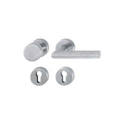 Hoppe - Garniture fs Ams.FS-E58/42H/42HS/1400 va F69 d/k ts 40-65mm pz rd.DIN l/r - 10722269