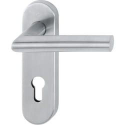 Hoppe - Poignée porte fs-we -Grt-Schild F69 FS-E58/353KH/1400,9,72,PZ