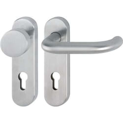 Hoppe - Garniture fs Paris FS-E58/353KH/138 va F69 d/k ts 40-65mm pz rd din l/r - 10722841