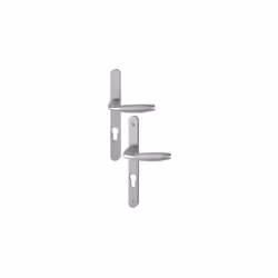 • Garniture en aluminium sur plaque pour porte intérieure • Certifiée selon DIN EN 1906 : 37-0140U, garniture pour bâtiments  ...