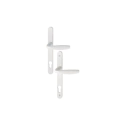 Hoppe - Ensemble de porte sur plaque étroite New-York 1810RH/300LMSGL/1810 Blanc pur PZ92 - 3293363