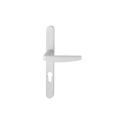 Hoppe - Ensemble de porte-fenêtre plaque étroite Atlanta 1530/300LMSGL Blanc crème 9001 Entr.70 C.7 - ép.68/77 - 3305150