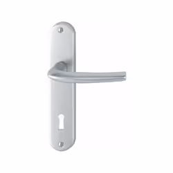 Destination: Chambre Percement: Trou de clé Couleur: Gris Finition du produit: Anodisé Matière principale: Aluminium Accessoi ...