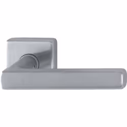 Demi-garniture de poignée de porte à rosace en acier inoxydable avec module de montage de rosace sans rosace de clé pour port ...