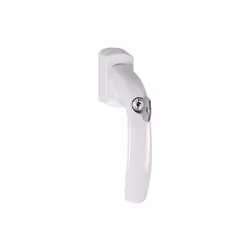 Poignée de fenêtre oscillo-battante en aluminium HOPPE avec Secu100® + Secustik® et VarioFit®, verrouillable : testée selon D ...