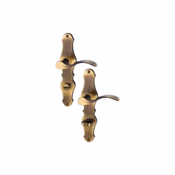 pour portes de chambres avec connexion par goupille profilée et carré de 8 mm pour épaisseur de porte 36-54 mm laiton Garnitu ...