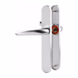 Ensemble de porte Tokyo HOPPE - Bec de cane - Argent F1 - 1710/300M - 1787554