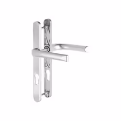 Ensemble de porte-fenêtre plaque étroite Atlanta 113KH/300LMSGL/1530 HOPPE Saillie réduite 195mm Argent F1 Clé i Entr.92 C.8  ...