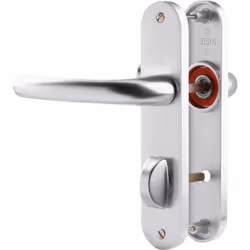 Poignée de porte intérieure - Tokyo - Hoppe Et Cie - Gris argent - Condamnation - 165 mm