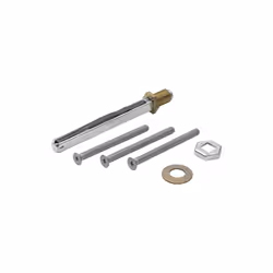 Kit de fixation HOPPE : vis filetées M6 selon DIN 965-10.9 avec tête fraisée cruciforme Goupille profilée HOPPE-FDW avec rond ...