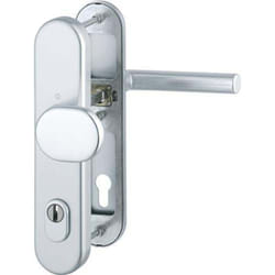 Hoppe - Garniture de protection Ams.86G/3332ZA/3310/1400 Alu.F1 92mm 67-72mm - 3663459