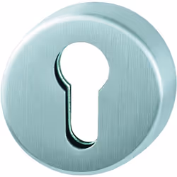 Rosace de clé - Hoppe - E42HS - Acier inoxydable - Fixation invisible - Pour portes extérieures