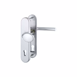 pour portes de fermeture testé selon la norme DIN 18257 Sous-construction en acier dans la plaque extérieure et en zamak dans ...