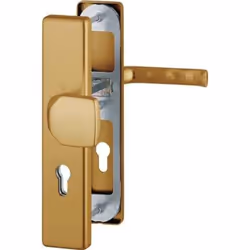pour portes de fermeture résistant à l'effraction selon DIN 18257 Hauteur du bord de la plaque à boutons : 12 mm Sous-constru ...