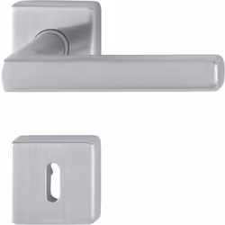 Poignée - Hoppe - Dallas - Multicolore - Acier inoxydable - Mat