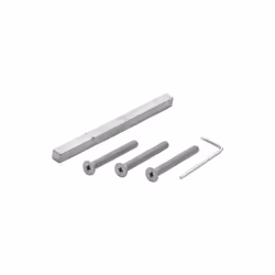 kit de fixation HOPPE : vis filetées M6 selon DIN 965-10.9 avec tête fraisée cruciforme, goupille pleine HOPPE et clé de démo ...