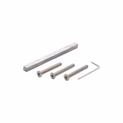 kit de fixation HOPPE : vis filetées M6 selon DIN 966-10.9 avec tête fraisée bombée cruciforme, goupille pleine HOPPE et clé  ...