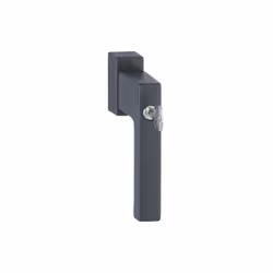 Poignée de fenêtre en aluminium, condamnable à clé avec Secu100®+ Secustik® et VarioFit®, pour fenêtre à ouverture oscillo-ba ...