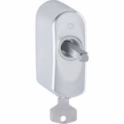 Rosace de poignée de fenêtre oscillo-battante en aluminium SecuSelect® avec Secu100® + Secustik®, verrouillable Testée selon  ...