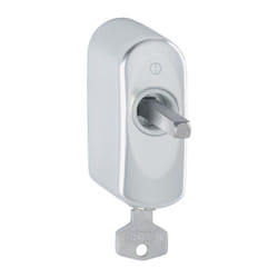 Rosette porte AUS950S 100NM Alu.F1/naturf.37mm SecuSelect®/Secu100®/Secustik® abschl.HOPPE