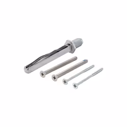 Kit de fixation Sertos® (bouton/poignée) 2 vis filetées M5 selon DIN 965 avec tête fraisée cruciforme 2 vis à usage multiple  ...