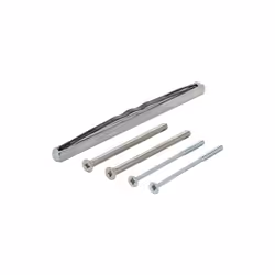 Set de fixation Sertos® (poignée/poignée)- 2 vis filetées M5 selon DIN 965 avec tête fraisée cruciforme 2 vis à usage multipl ...