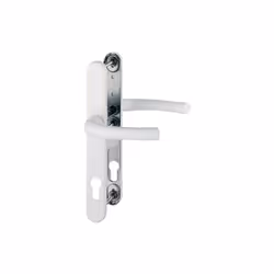 Garniture de poignée pour portes profilées fixe/rotative plaques avec sous-construction en acier inoxydable et cames d'appui  ...