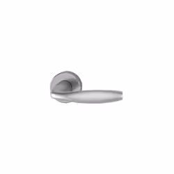 Paire de béquilles sur rosace New-York HOPPE - 1810/42K/42KS - Garniture HOPPE en aluminium sur rosaces Certifiée selon DIN E ...