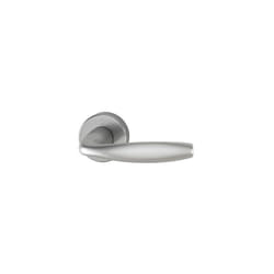Hoppe - Paire de béquilles sur rosace New-York 1810/42K/42KS Aspect Inox - Bec de cane - 3740637