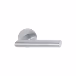 Goupille rapidePlus Hoppe - Garniture de poignée de porte à rosette plate en acier inoxydable sans rosette de clé pour portes ...