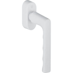 Hoppe - Poignée de fenêtre Hambourg 0700/UD9020 Alu.F9016/blanc trafic 32-42mm Stand - 11701353