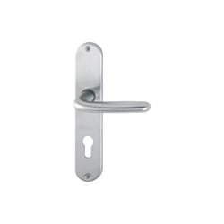 Hoppe - Garniture à plaque longue Cardiff E1850Z/302 va F69 pz 72mm din g/d - 2423699