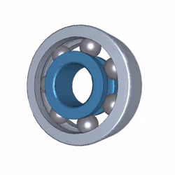 FAG 6303-C3, Roulement à billes, Gris, 1,7 cm, 47 mm, 14 mm, 47 mm