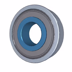 FAG 6305-2Z-C3, Roulement à billes, Gris, 2,5 cm, 62 mm, 17 mm, 62 mm