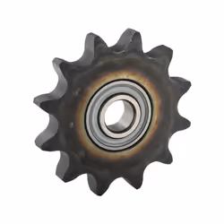 Caractéristiques : Le roulement est doté d'une bague intérieure élargie des deux côtés. Détails : Pignon tendeur simplex INA ...