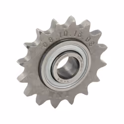 Caractéristiques : Le roulement est doté d'une bague intérieure élargie des deux côtés. Détails : Pignon tendeur simplex INA ...