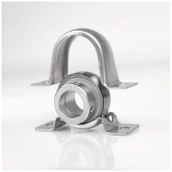 INA - Unité de logement plate PB25 Int 25mm Anneau de verrouillage excentrique