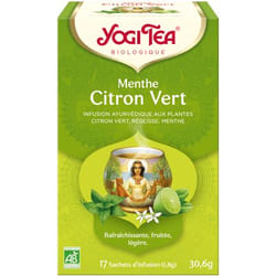 YOGI TEA Menthe Citron Vert 17 x 1.8 g