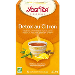 YOGI TEA Detox au Citron 17 x 1.8 g