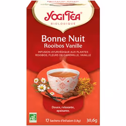 YOGI TEA Bonne Nuit Rooibos Vanille 17 x 1.8 g