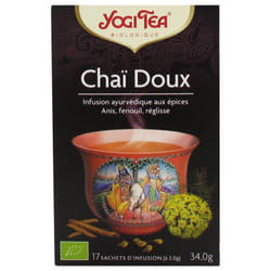Yogi Tea Chaï Doux Bio 17 Sachets