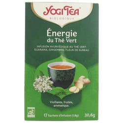 Yogi Tea Energie Thé Vert 17 sachets