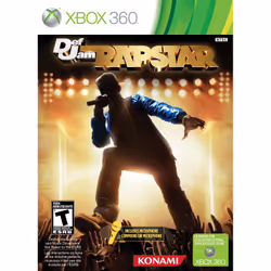 Konami Def Jam Rapstar (Xbox 360), Xbox 360, Mode Multiplayer, T (Teen), Support physique